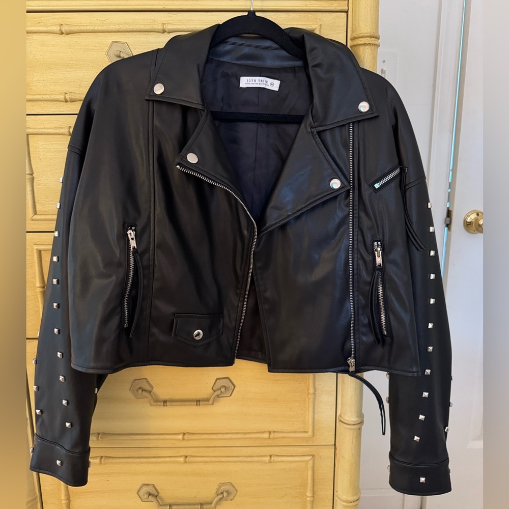 Studded Leather Jacket